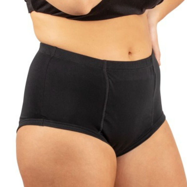 Pelvi Leakproof High Waisted Full Brief Underwear - Black – Better Value  Pharmacy