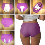 7 Pcs Period Panties Reusable Absorbent Underwear Leak Proof