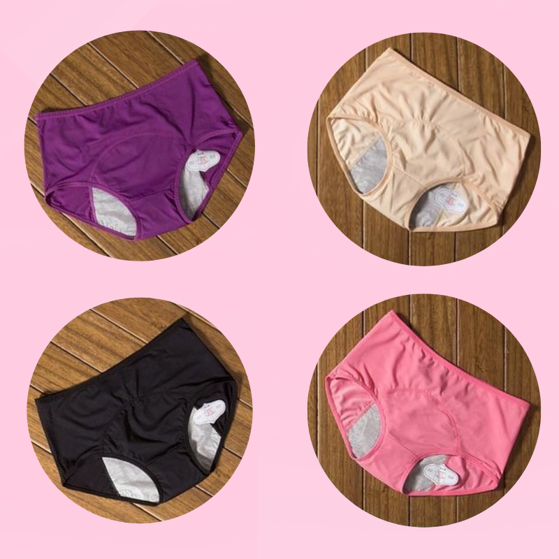 Girls Period Underwear Period Panties for Teens Menstrual Leakproof  Protective Cotton Briefs