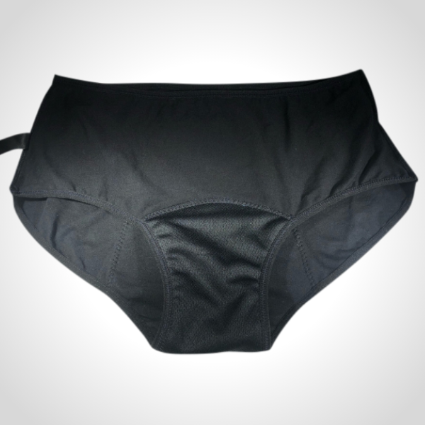 Anna Bamboo Period Panties (Black) – Oduho